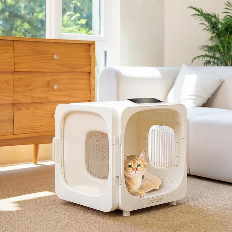 Pet Dryer Box with Smart Temperature Control for Cats & Dogs