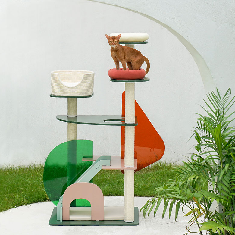 Acrylic Cat Tree House