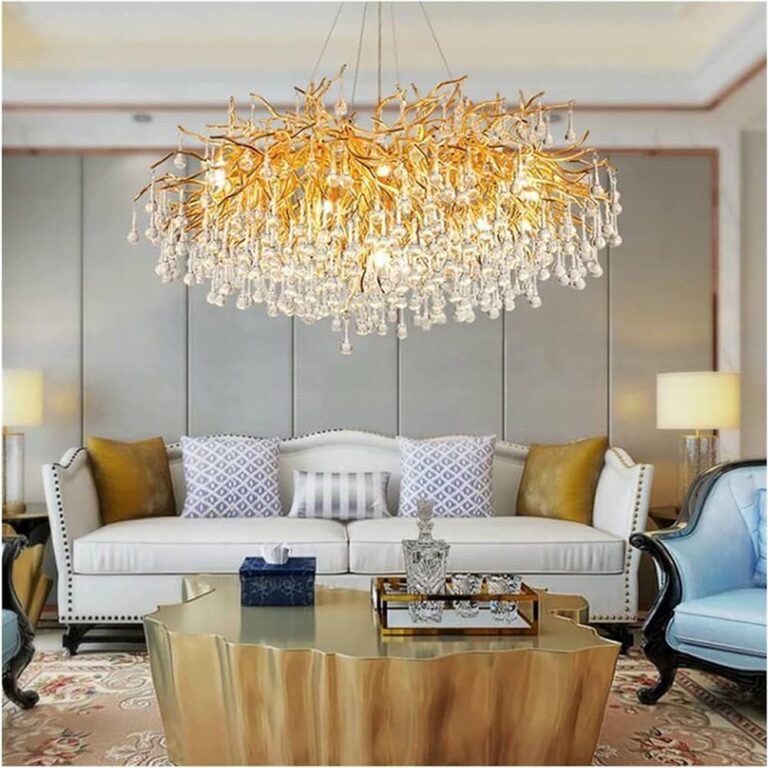 Crystal Branch Chandelier