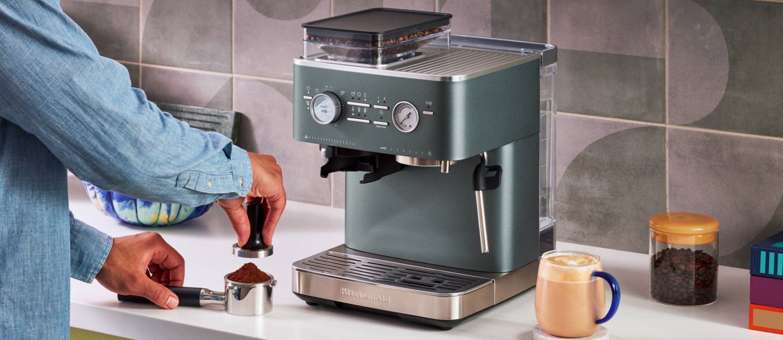 combination espresso machine and drip coffee maker