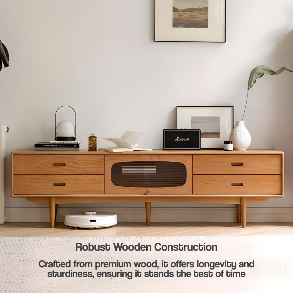 Wooden TV Console