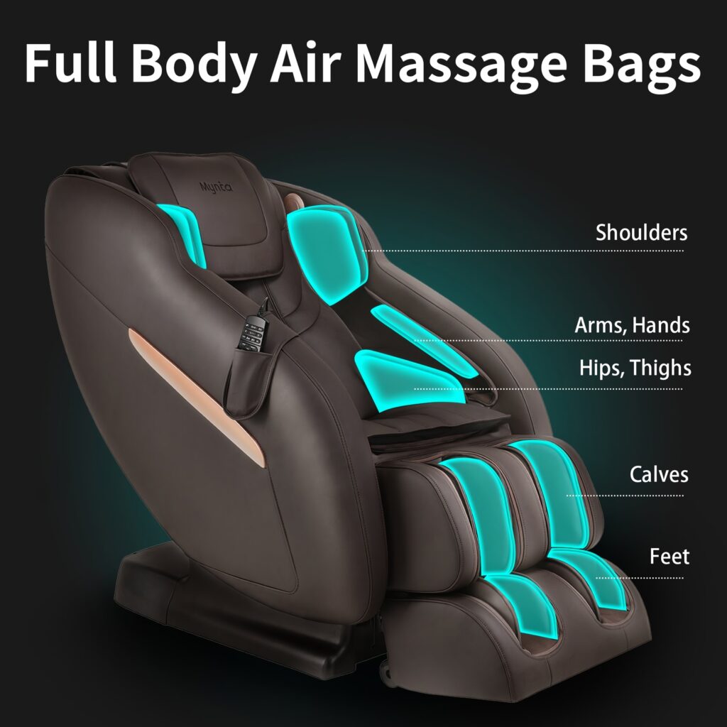 Full Body 3D Massage Chair with Thai Stretch & Zero Gravity