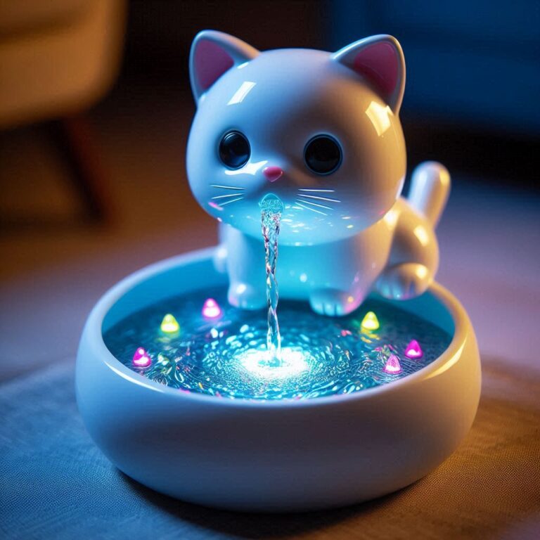 LED Cat Water Fountains