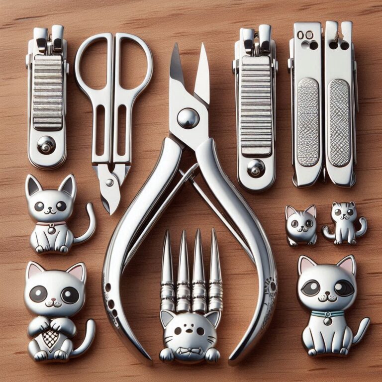 Stainless Steel Cat & Puppy Nail Clippers