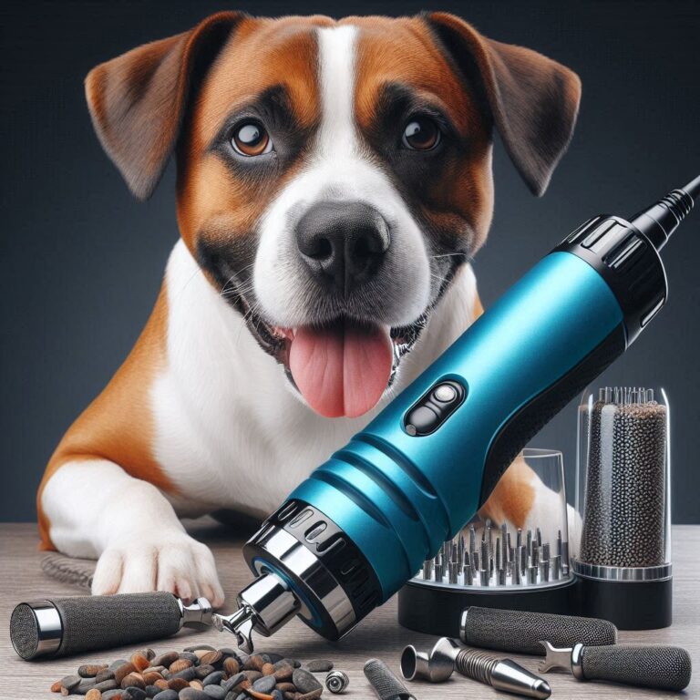 Powerful LED Pet Nail Grinder for All Dog Breeds