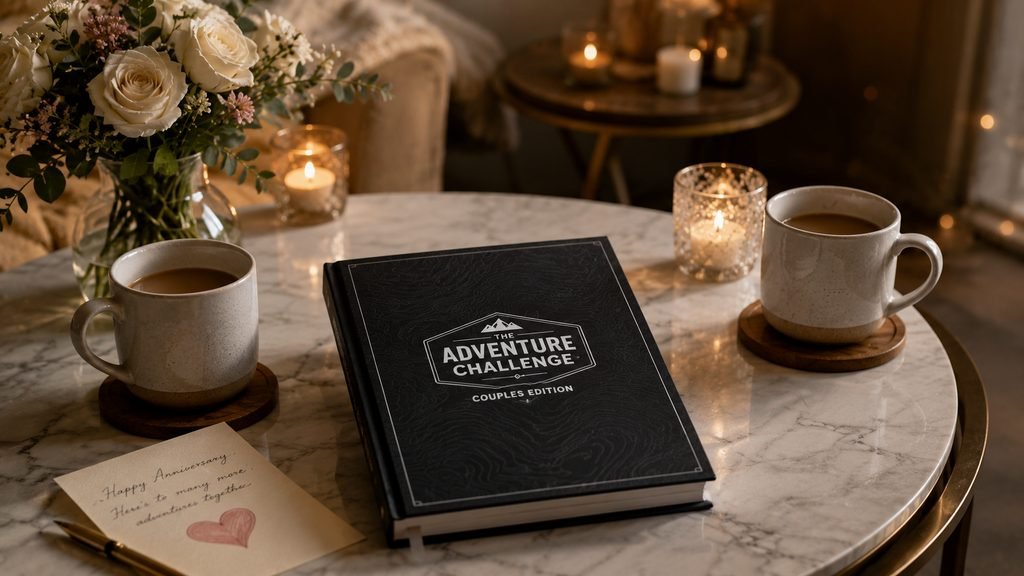 Adventure Challenge Couples Edition for an anniversary date-night gift