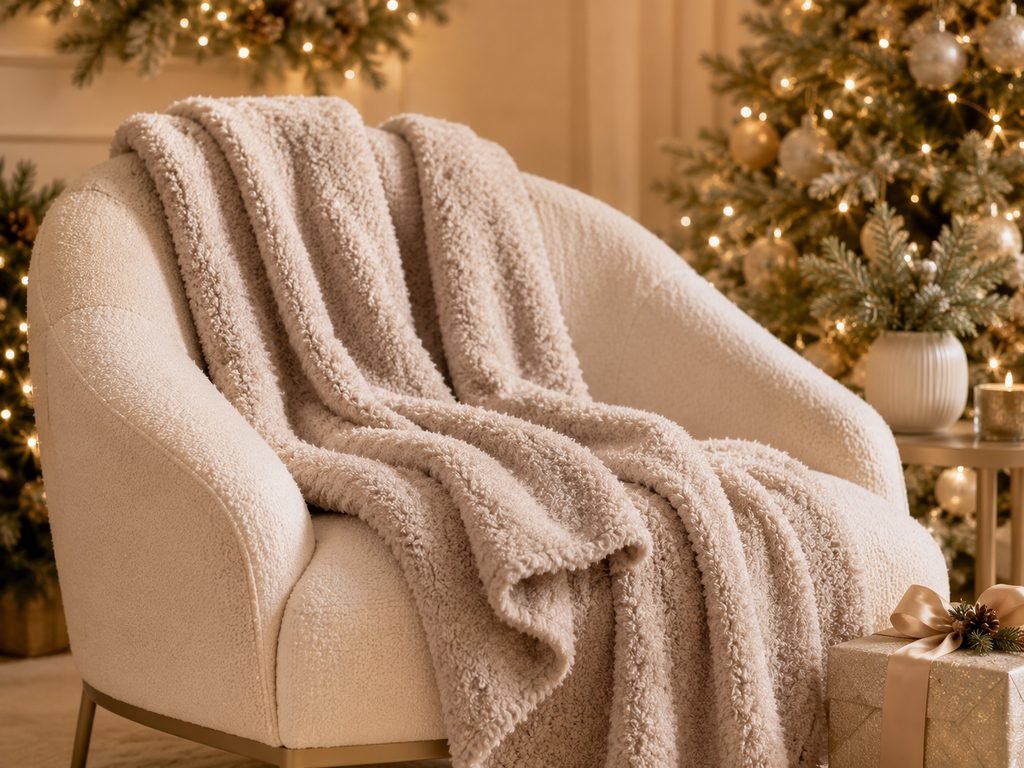 Barefoot Dreams CozyChic throw Christmas gift for her