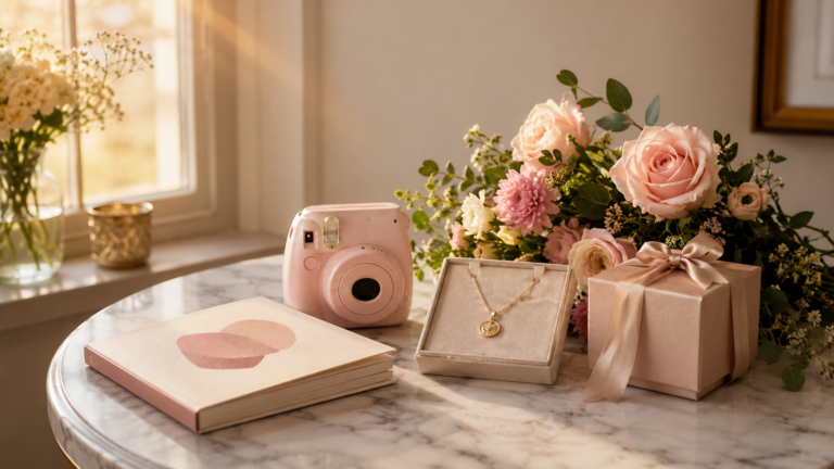 Best anniversary gifts for her including jewelry, flowers, and thoughtful keepsakes