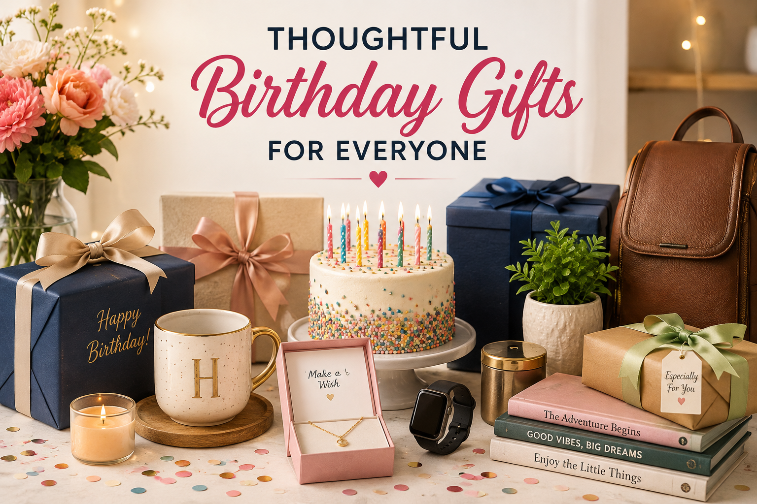 Thoughtful birthday gifts for everyone