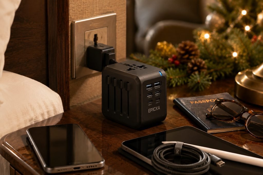 EPICKA Universal Travel Adapter for international travel
