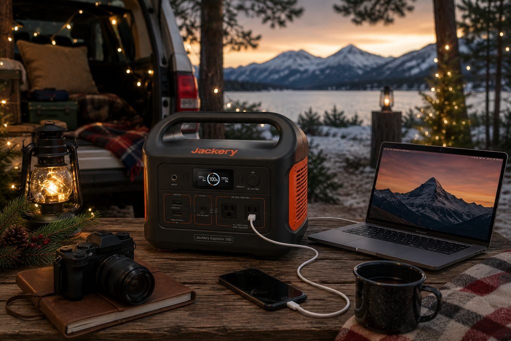 Jackery Explorer portable power station Christmas gift for couples