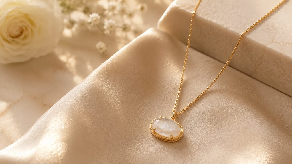 Kendra Scott Elisa pendant necklace as an anniversary gift for her