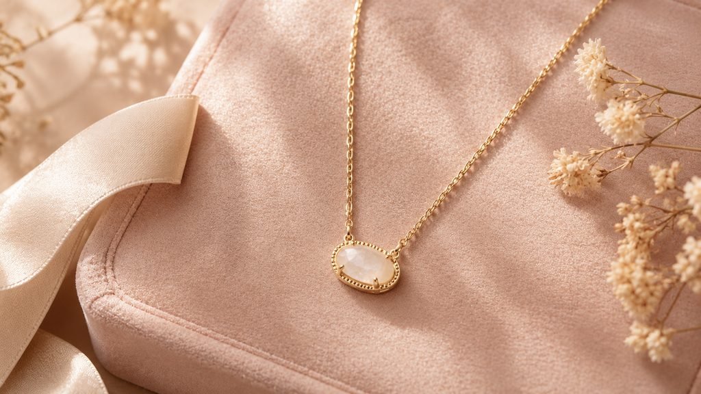 Kendra Scott Mini Elisa pendant necklace for an anniversary gift