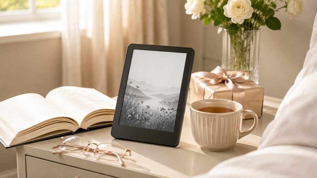 Kindle Paperwhite 12th Generation as a birthday gift for Mom
