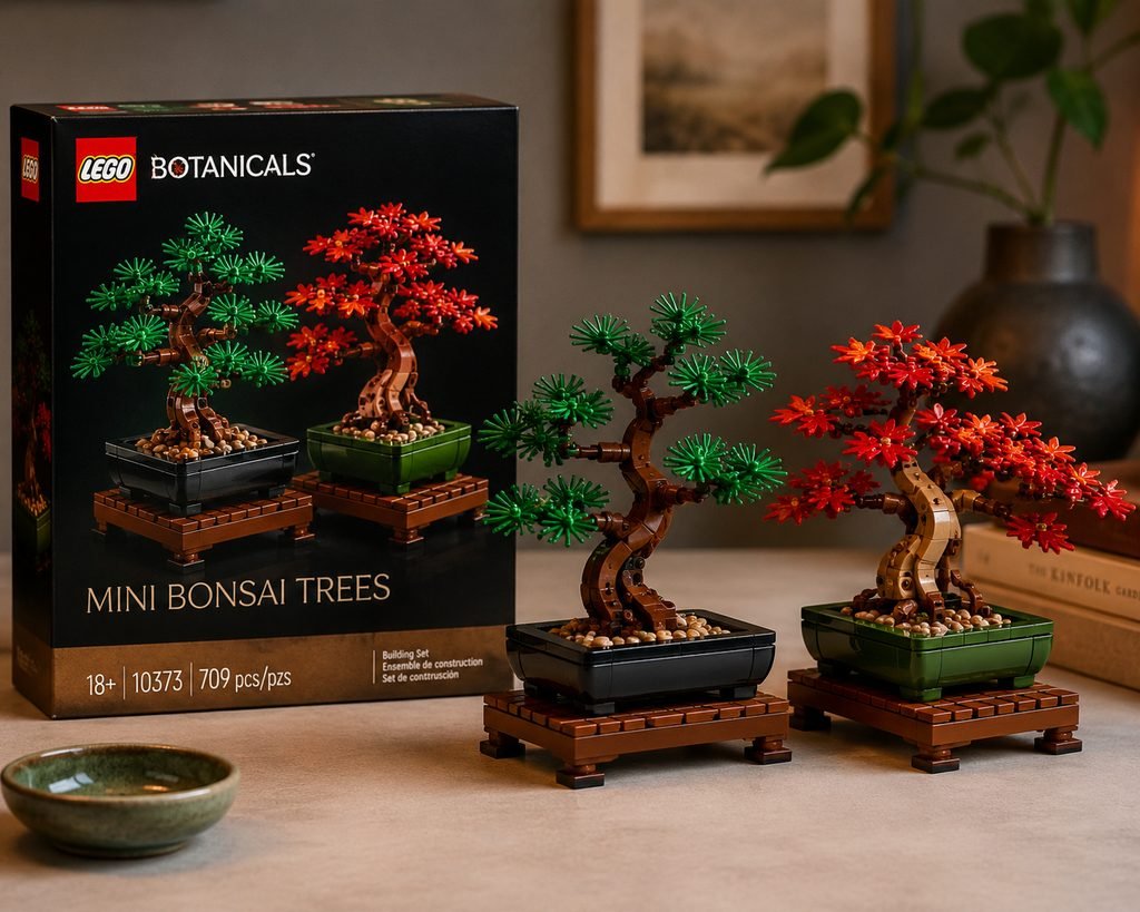 LEGO Botanicals Mini Bonsai Trees as a creative birthday gift