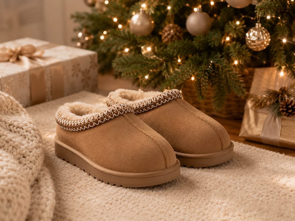 UGG Tasman slippers as a cozy Christmas gift for her