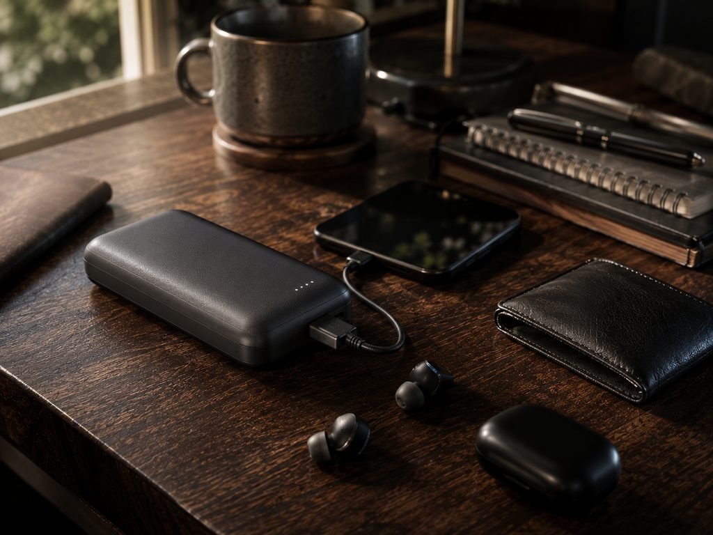 Anker PowerCore 10K power bank as a practical gift for him under $25