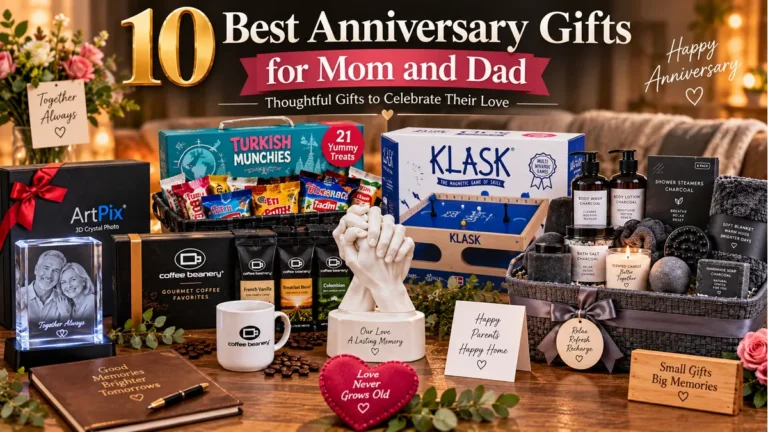 10 best anniversary gifts for Mom and Dad