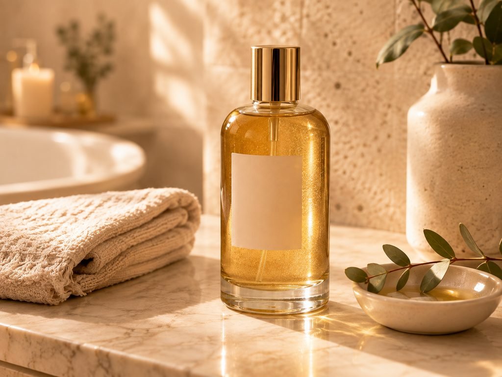 BRUNEL Golden Hour Glow body oil gift for her