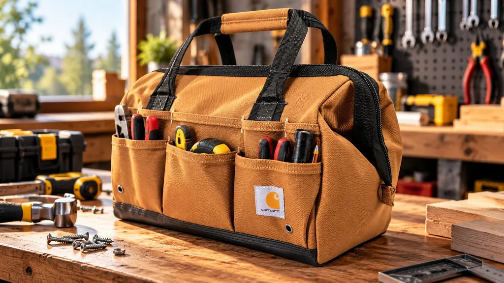 Carhartt Legacy 14-inch tool bag as a practical birthday gift for Dad