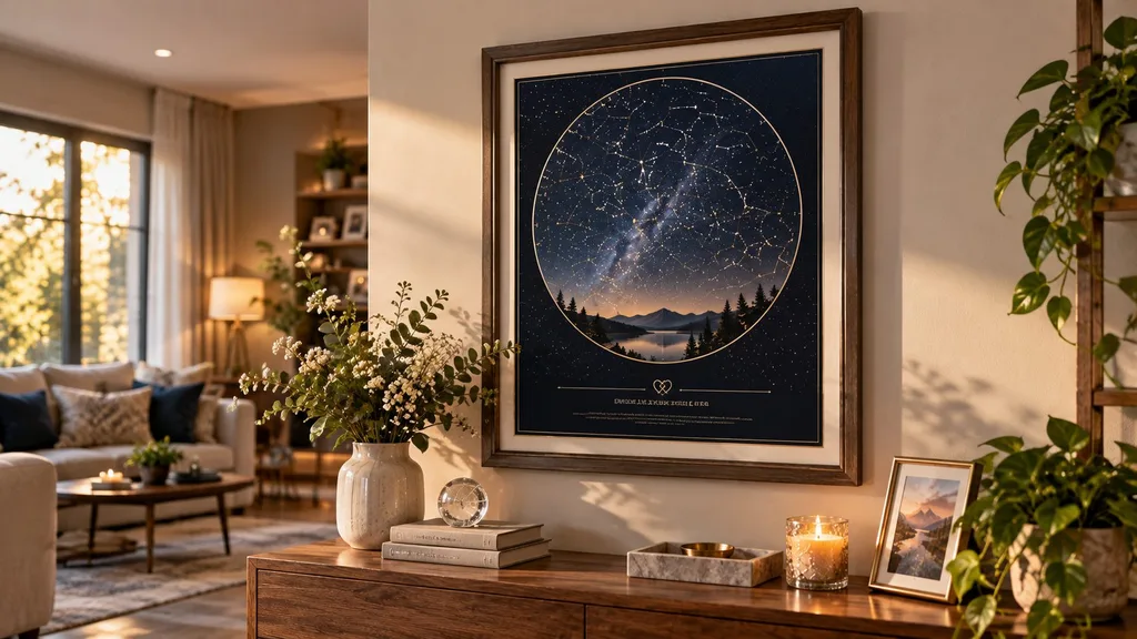 CELESTORY personalized star map gift for mom
