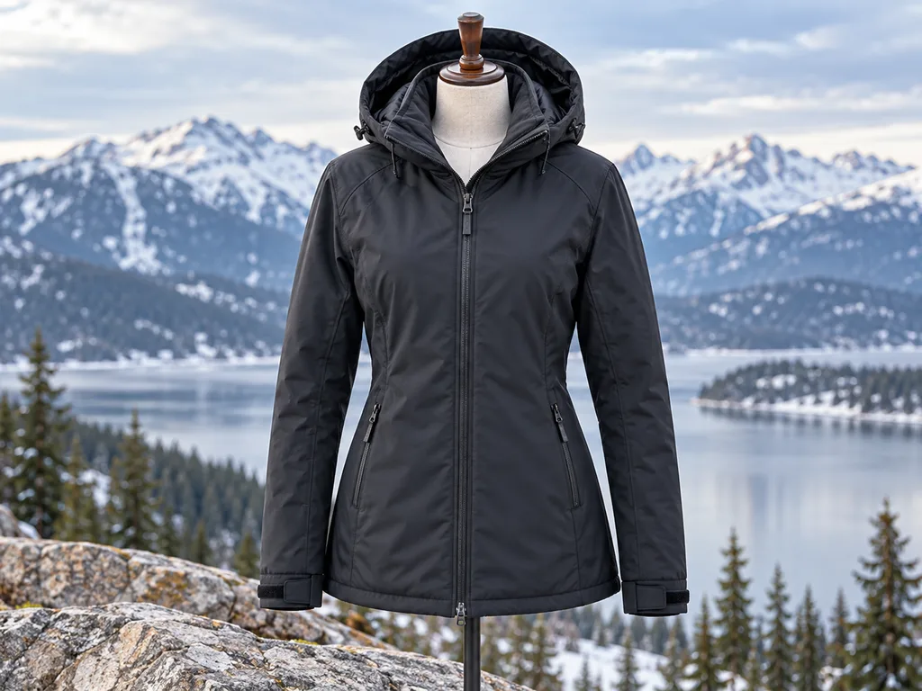 Graphene women's waterproof heated jacket for Mom