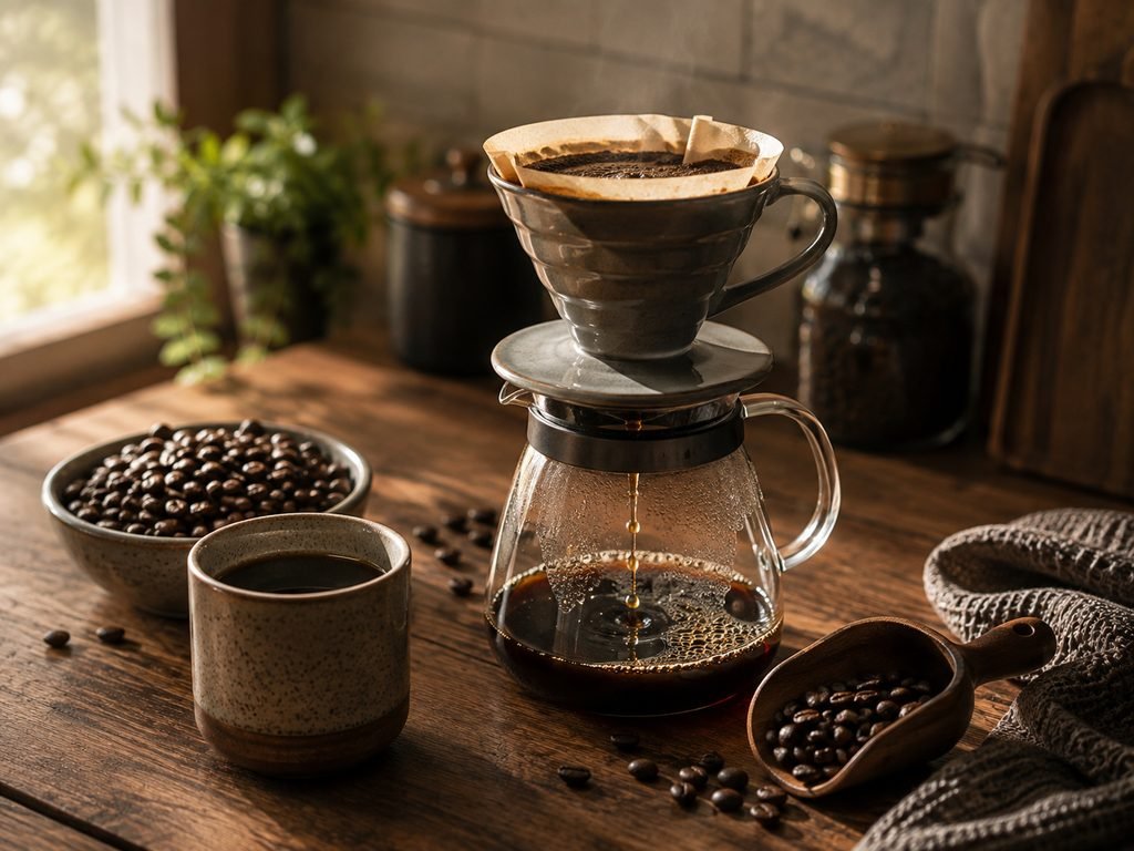 Hario V60 coffee dripper gift idea for men under $25