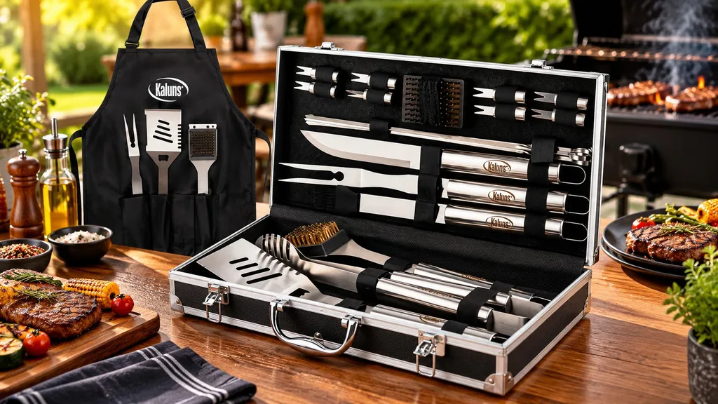 Kaluns grilling accessories BBQ tool set for Dad