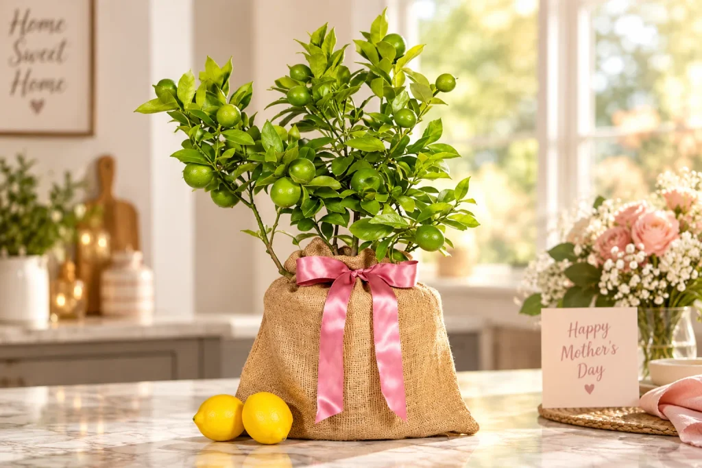 Mrs. Meyer’s product gift for Mom on a home counter