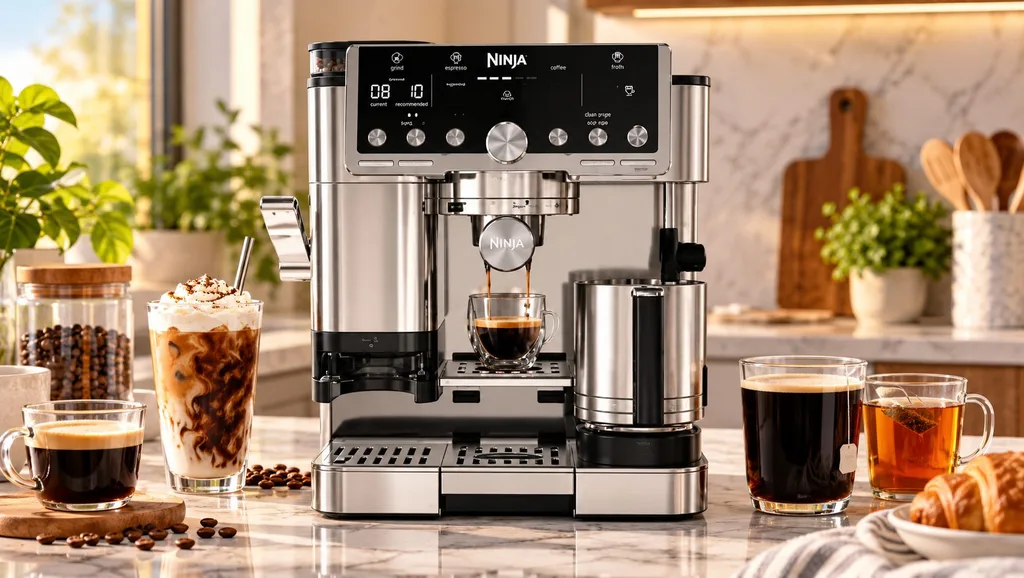 Ninja Luxe Café Pro espresso machine as a premium coffee gift for Mom