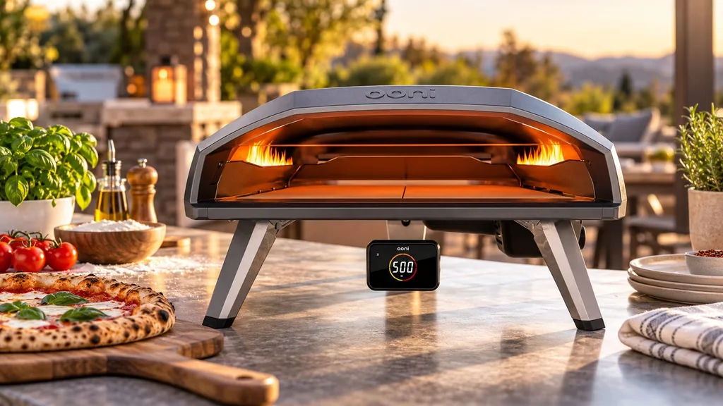 Ooni Koda 16 gas pizza oven as a unique luxury gift for Mom