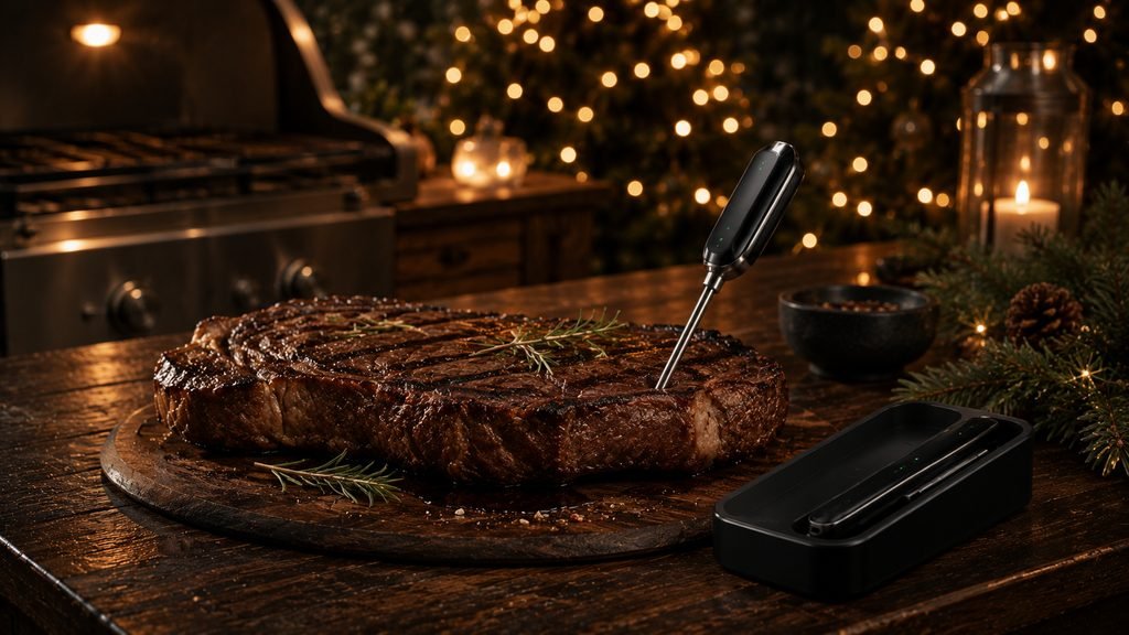 Smart meat thermometer Christmas gift for grill lovers