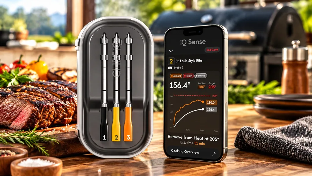 ThermoWorks RFX wireless meat probe as a unique birthday gift for Dad